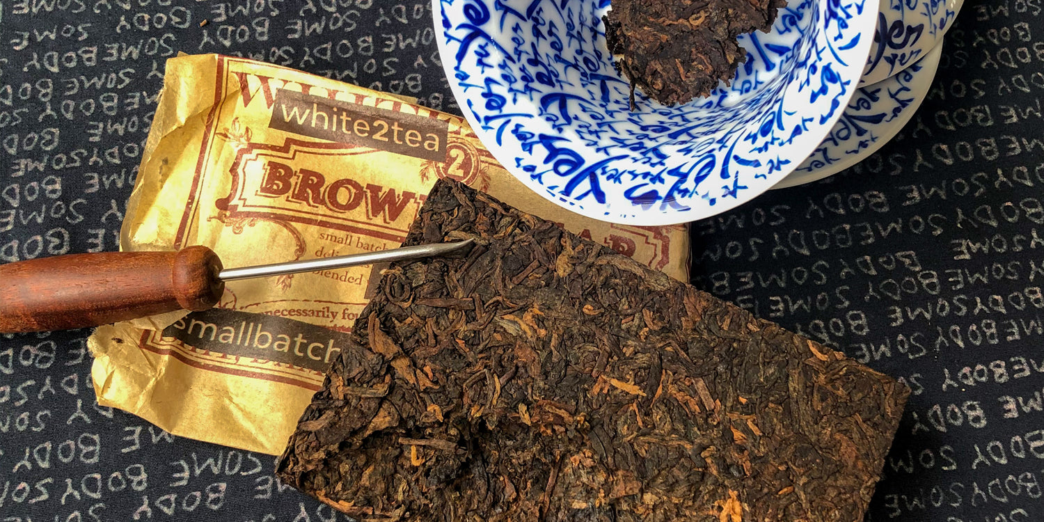 What is small batch shou Puerh tea?