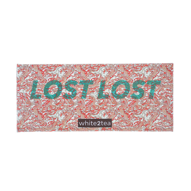 Lost Lost tea towel
