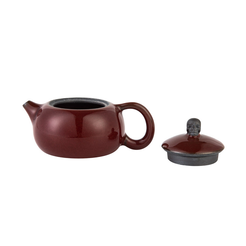 white2tea Skull Xishi Teapot - Thumbnail 3