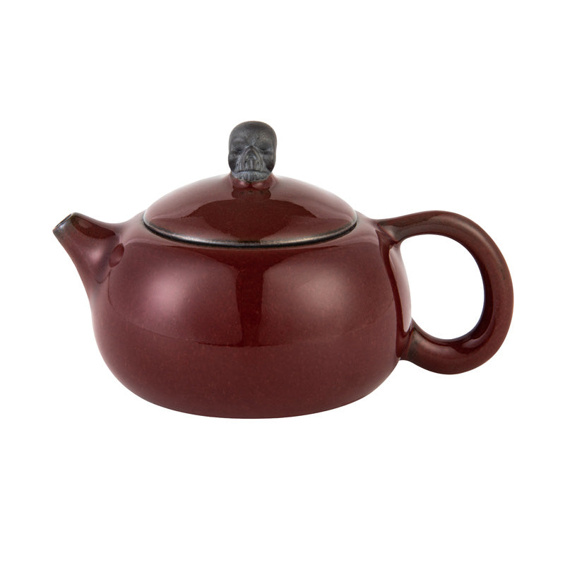 white2tea Skull Xishi Teapot - Thumbnail 2