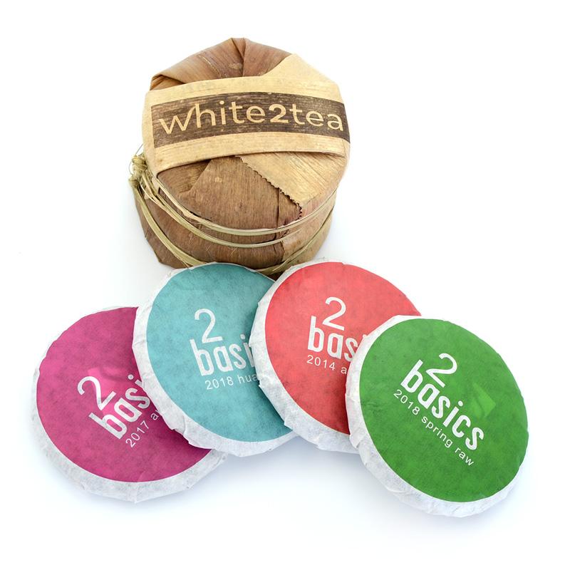 Basics Puer Tea Sample Set $49.50 USD white2tea | white2tea
